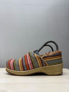Dansko Vega Multi Color Nursing Clogs Size 38